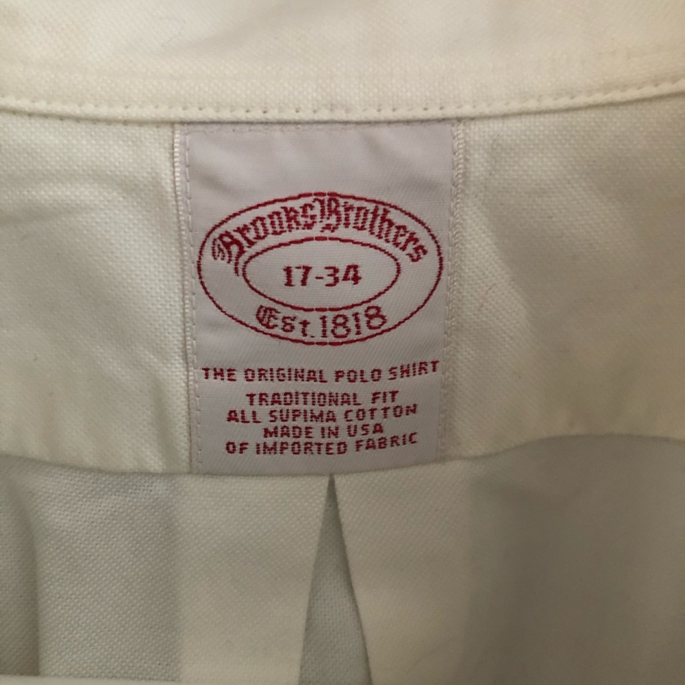 Men’s Brooks Brothers Long Sleeve Shirt